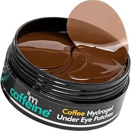 mCaffeine Coffee Hydrogel Under Eye Patches For Dark Circles & Puffiness Reduction | Eye Care Routine | Eye Patch with Caffeine & Hyaluronic Acid | Moisture-Lock Technique For 2X Hydration - 30 Pairs for both Women and Men | 90G-21