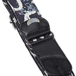 CALANDIS Acoustic Guitar Strap with 2 Guitar Picks and for Player Enthusiasts printing | Straps | Parts & Accessories | Guitars & Basses-picture-19