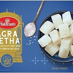 Haldiram's Delhi Dry Agra Petha, 350g/400g (Weight May Vary), Indian Sweets Diwali Gift Pack-image-5