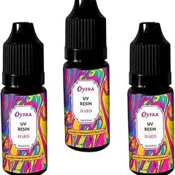Oytra 10g UV 3 Bottles Resin Hard Clear Glossy Finish for Artists and Professionals Polymer Clay Gloss DIY Jewelry Craft Decoration Casting Coating-image-16