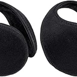 2 Packs Ear Warmer Fleece Earmuff Winter Accessory for Men Women, One Size-image-27