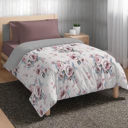 THE HAPPY POD EasySnug Single Dohar | All-Season Lightweight Dohar (80 GSM) - 1.45 m x 2.28 m (60 in x 90 in) | Floral - Pink | 100% Brushed Microfiber-image-31