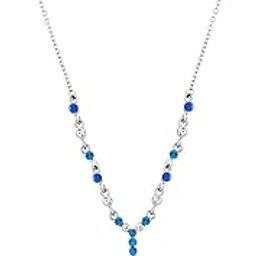 Pendant for Women and Girls Crystal Pendant for Women Blue Crystal Designed Charm Pendant Birthday Gift for girls and women Anniversary Gift for Wife-image-28