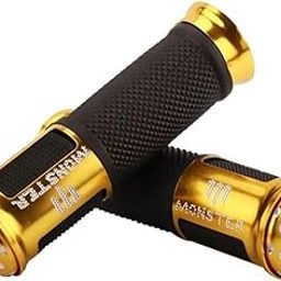 Universal Golden Handle Grip – Fits All Motorcycles & Bikes | Non-Slip, Durable & Comfortable Handlebar Grip for Long Rides & Daily Commutes-image-4