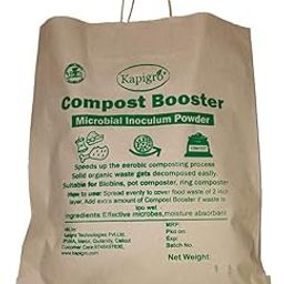 Kapigro Organic Compost Booster for Easy & Smell Free Aerobic Composting, Compost Maker, Microbial Inoculum Powder Accelerate Decomposition of Organic Kitchen Waste Into Compost (1 Kg)-picture-29
