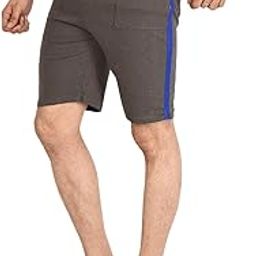 Unisex Darkgrey Color Shorts with Pockets Free Size 26 to 36 Inch Waist-image-48
