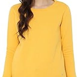 Allen Solly Women's Synthetic Round Neck Sweatshirt-image-19