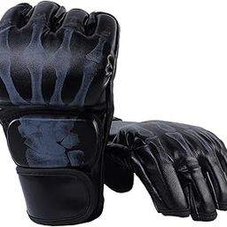 MERISHOPP Boxing Gloves Breathable Protective Gear for Men Women Punching Bag Sparring Demon Hand Black| Boxing Gloves | Punching Gloves | Training Gloves-image-90