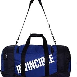 Invincible Team Sports Bag Polyester Dual Color 54 Ltrs Navy Black-29