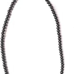 Ebony krungli Jaap Mala, 108 Black Wood Prayer Beads with Orange Tassel, Traditional Meditation Necklace 10mm-picture-54