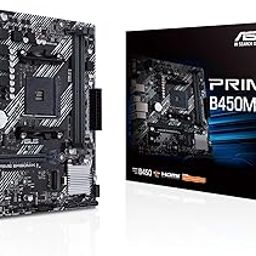ASUS Prime B450M-K II (AMD AM4 Socket for AMD Ryzen 5000/4000/ 3rd/2nd/1st Gen) DIMM Micro ATX Motherboard with M.2 HDMI/DVI-D/D-Sub SATA 6 Gbps 1 Gb Ethernet USB 3.2 Gen 1 Type-A, BIOS Flashback-image-3