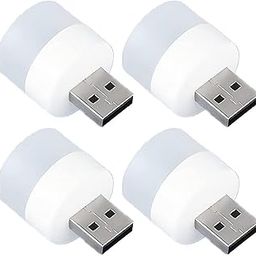 Plug in Night Mini Flexible Ambient Mini, Portable car Bulb, Indoor, Outdoor, Reading, Sleep (Pack of 4)-image-22