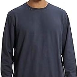Men Super Combed Cotton Crew Neck 2716 French Terry Solid Sweatshirt with Ribbed Cuffs-image-80