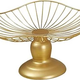 Iron Fruit Basket Vegetable Holder Rack Table Organizer for Wedding Decor-image-44