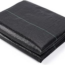 ZJIA 3ft x 50 ft Woven Weed Barrier Landscape Fabric Heavy Duty Weed Control Fabric Weed Cloth for Garden-image-29