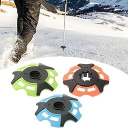 SECRET DESIRE Trekking Pole Snowflake Basket Hiking Poles for Trekking Outdoor Backpacking Green-image-37