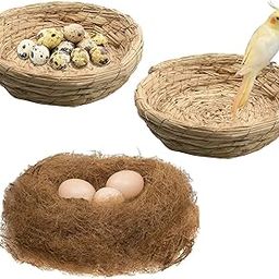 Natural Coconut Fiber Nesting Material/Coco Fiber for All Birds and Small Animals Sufficient for 4 Bird Nests | Material for Birds Making Nest, Laying Eggs Breeding As Natural Bed-image-15