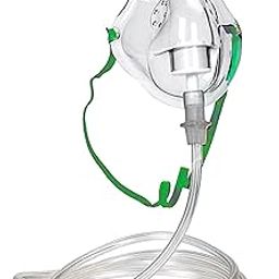 Amazecare Universal Fit Adult Oxygen Mask For Oxygen Therapy Use Washable & Hygiene Oxygen Mask Fits all Oxygen Cylinder Can Reusable-picture-5