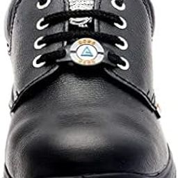 Adjacent Steel Toe Leather Safety Shoe (Black, S1)-image-33
