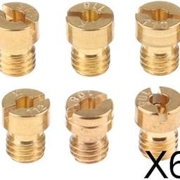 Enakshi® 6x6 Pieces Carburetor Main Jet Kit for PWK 105.108.110.112.115.118| Parts & Accessories | Motorcycle Parts | Air Intake & Fuel Delivery | Carburetors & Parts-image-62