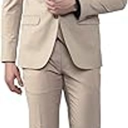 Men's Polyester Blend Three Piece Suit-Dress Set-image-68