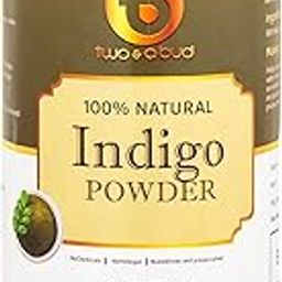 Two & A Bud 100% Natural Indigo Powder for Hair & Beard (150g) Organic Indigofera Tinctoria, Pure Neel Powder for Natural Hair Coloring, Chemical-Free Black/Brown Dye for Men & Women-28