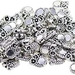 CALANDIS 100x Tibetan Silver Owl Metal Loose Beads Jewelry DIY Bracelet Making | Beads-picture-51