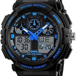 Digital Men's Watch (Black Dial Black Colored Strap)-39