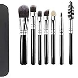 Makeup Brush Set of with Storage box + sponge puff(Color May Vary)-56