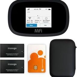 AT&T Wireless Hotspot Pocket WiFi 4G LTE MiFi 8000 | Portable WiFi Hotspot for Travel | Portable Hotspot | Global 4G Cat18 LTE | Up to 1 Gbps | EVDO-LINK Bundle for Mobile Hotspot - AT&T Sim Card-20