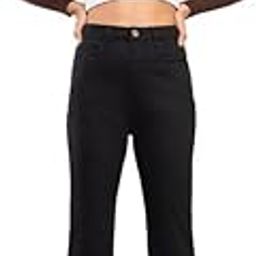 Comfortable & Stylish 70's Slim Black Bootcut Jeans for Women -The Ultimate Fashion Essential for Any Occasion-image-14
