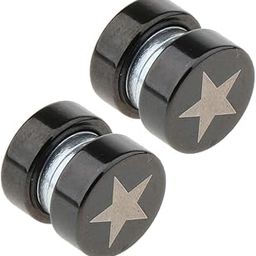 ATORSE 1 Pair Non Piercing Clip On Magnetic Ear Stud Men Fake Earrings Star|Jewelry & Watches|Fashion Jewelry|Earrings-17