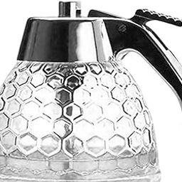 UJEAVETTE Honey Dispenser Lightweight Decor Holder Pot for Pancakes Kitchen Restaurant-image-49