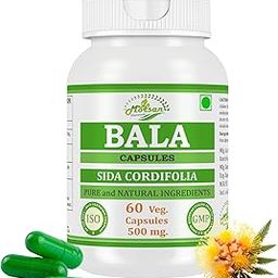 Morsan Nutraveda Bala (Sida Cordifolia) Extract Capsule - 60 Veg. Capsules x 500 mg. | Energy, Vitality & Respiratory Support | 100% Herbal & High Potency (1 Pack of 60 Capsules)-picture-26