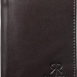 Original Leather Men & Women Thin Bifold RFID Blocking Card Case Wallet,Multiple Card Slots (Brown)-image-17