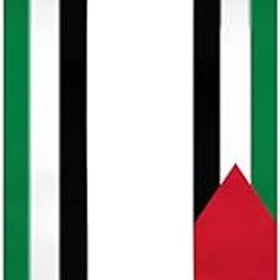 Palestine Flag Graduation Shawl Sash Stole Wraps Scraf For International Study Pride Women Men-image-80