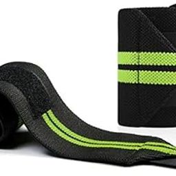 GRACE GUTS Wrist Support For gym band For Men & Women With Thumb Loop Straps for Wrist Support Sports Straps For Gym -Green-image-76