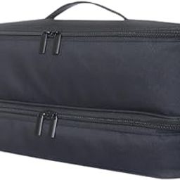 CALANDIS™ Hair Dryer Organizer Travel Case for Travel Business Trip Nozzle Attachments Black | Hair Dryers | Hair Care & Styling-image-58