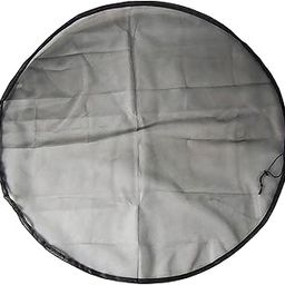 ATORSE Mesh Cover for Rain Barrel Water Collection Buckets Cover for Outdoor Garden 110cm-60