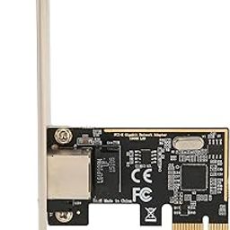 PCIE Gigabit Network Card, 10/100/1000/25000 Mbps PCI Express Ethernet Card RJ45 LAN Controller with 12cm Bracket, 2.5GBase Network Adapter Support for Win 10 8 8.1 64BitXP Vista Lunux-6