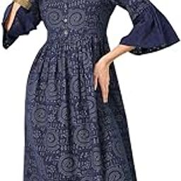 Womens A-Line Midi Dress | Vibrant Colors & Flattering Fit | Stylish for Women | Comfortable & Trendy Dresses for Work, Casual Outings, and Everyday Wear-image-28