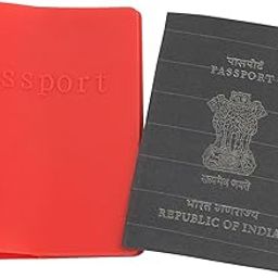 Silicone Waterproof Passport Holder Passport Organizer Passport Cover Passport Sleeve - Red-picture-48