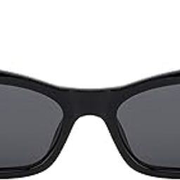 UV Protection Cat-eye Sunglass (53) (For Women,Black Grey)-picture-29