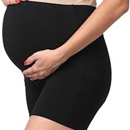 Under Short | Pregnancy Panties for Women | Shorts Style | Prevents Inner Thigh Chafing Caused by Weight Gain | Provides Support | Soft, Comfy & Stretchy Cotton | Pack of 1-image-25