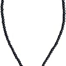 Karunkali Ebony Wood Japa Mala, 108 Beads, 8mm, Natural Black with Tassel, 30cm Length கருங்காலி மாலை-image-39