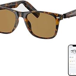 GetD Bluetooth Sunglasses for Men/Women, AI Translator, 11H Battery Life, Polarized Lens, UV Protection, Voice Control, Built-in Mic & Speakers, Smart Eyewear for Gaming Meeting Travel-image-61