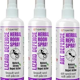 PrettyBUYERS Herbal Lizard Repellent Spray & Ant Repellent Spray Combo |100MLx2+100MLx1-image-76
