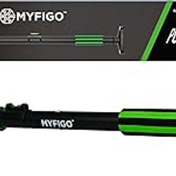 MYFIGO Pullup Bar for Home – Adjustable Pull Up Bar for Home Workout | No-Drill Wall Mounted Pull Up Bar | Heavy-Duty pullup bar (65-90cm, 150KG Load Capacity)-6