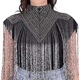 Women's Net Poncho/Cape with Embroidery Poncho for Girls-picture-3