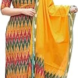 Women Printed Kurta and Pant Set with Dupatta Set-picture-32